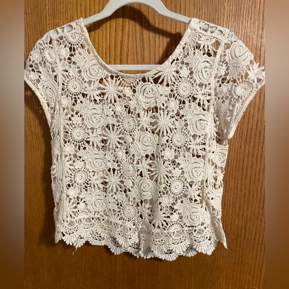 Crocheted top - Sz L